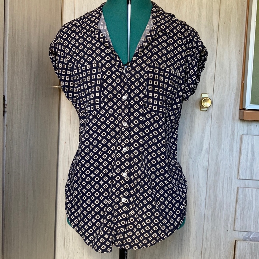 Blue shirt sleeve